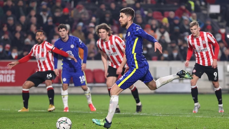 Jorginho made the game safe from the spot