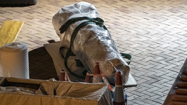 HKU said the statue was placed in storage