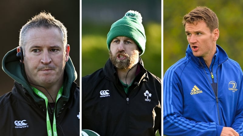 Jimmy Duffy (left), Willie Faloon (centre) and Mark Sexton (right)