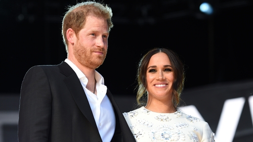 Britain's Prince Harry and Meghan Markle receive prestigious NAACP award