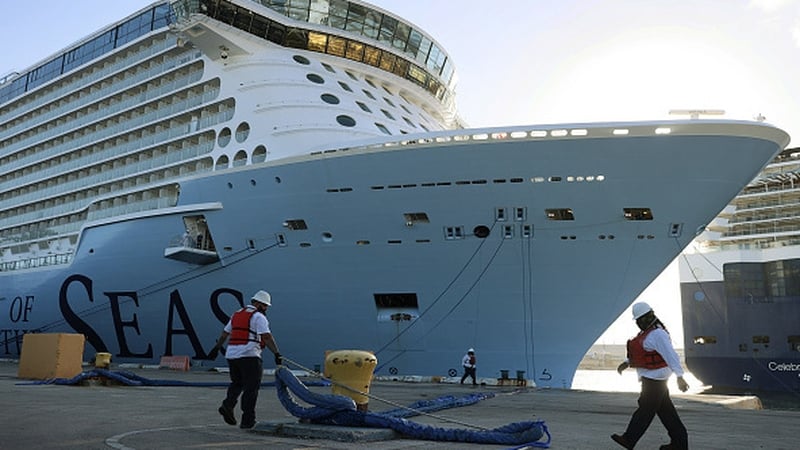 The infections on the Odyssey of the Seas are among passengers and crew members