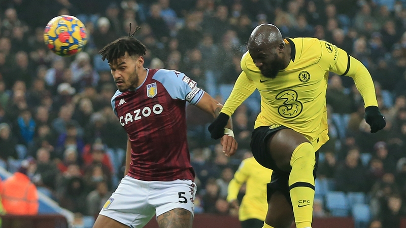 Lukaku heading Chelsea into the lead just after the break