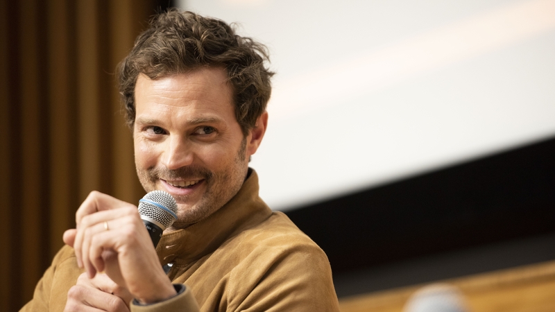 Jamie Dornan (pictured at the Denver Film Festival last month) - "When I first started acting, when I first moved to LA, I only wanted to do comedy. That's what I thought I'd do"