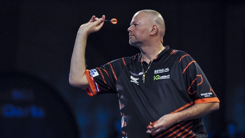 Van Barneveld began to feel symptoms after his match against Rob Cross