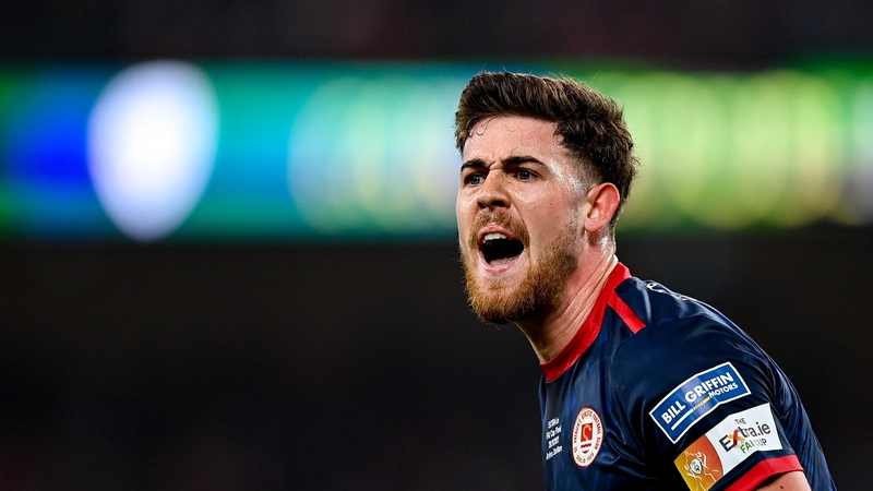 Bone played a part in Pat's FAI Cup win over Bohemians in November