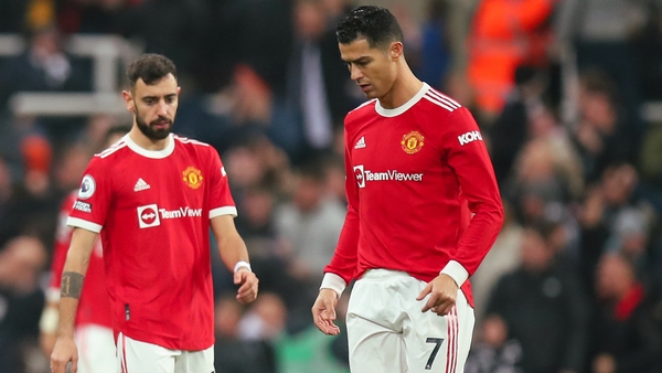 It was a frustrating night for United.
