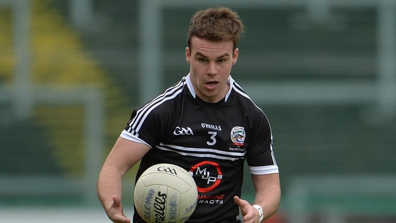 Darragh O'Hanlon in action for Kilcoo in 2017