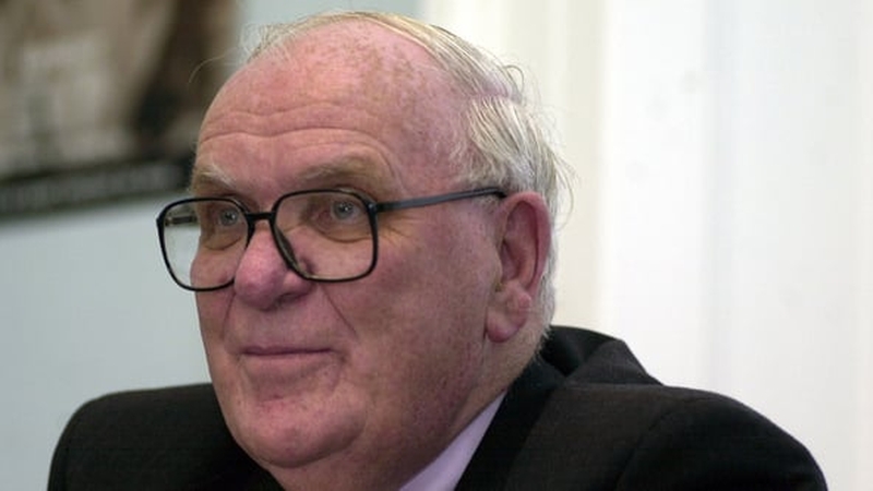 Frank Casey at the AGM of the St Vincent De Paul Charity in 2000 (Pic@RollingNews.ie)