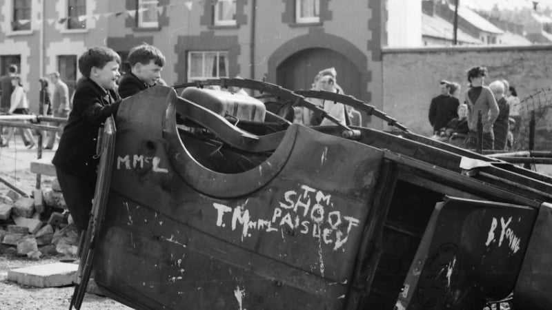 The Troubles feature prominently in the book