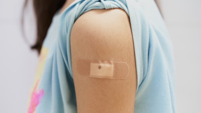 Catherine Russell, UNICEF executive director, said the slide 'is a red alert for child health'