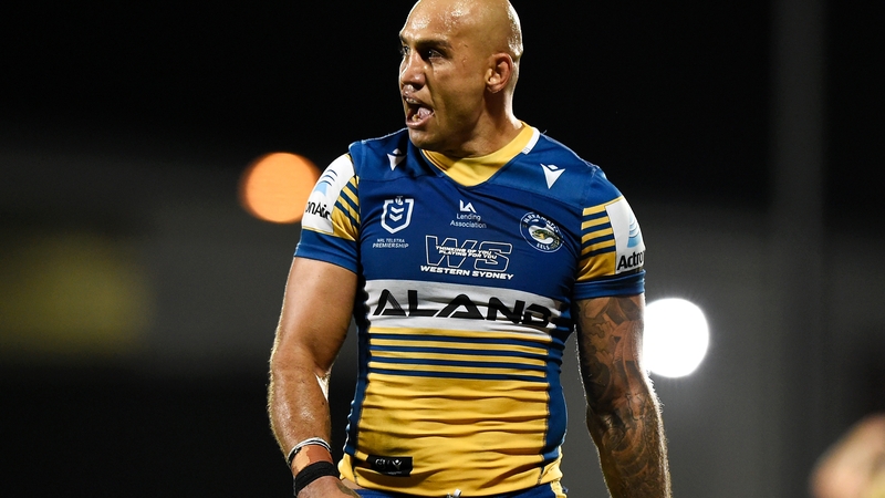 Ferguson in action with Parramatta Eels last season