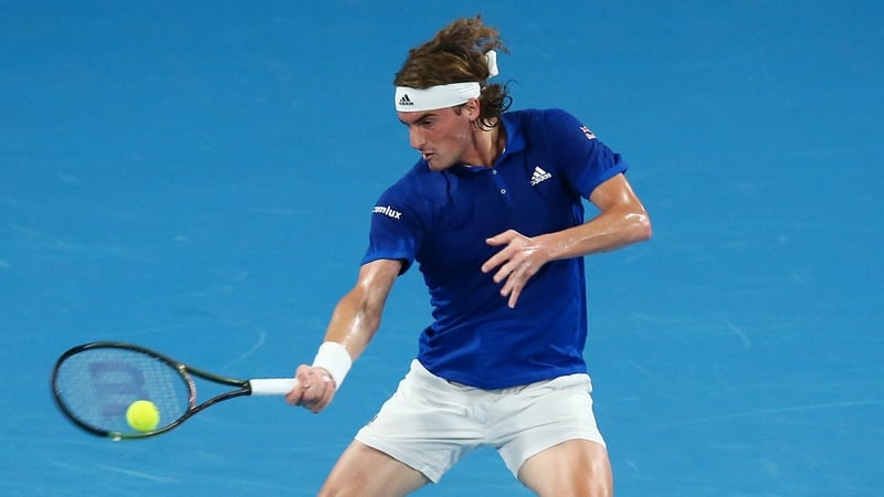 The Greek had elbow surgery at the end of last year