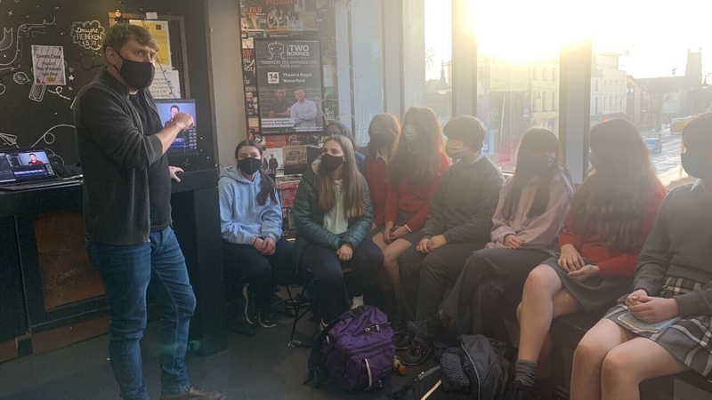 Actor Jamie Beamish is the Theatre Royal's first artist in residence