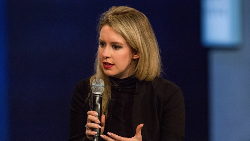 Elizabeth Holmes pictured in 2015 - the same year the WSJ published its report on Theranos