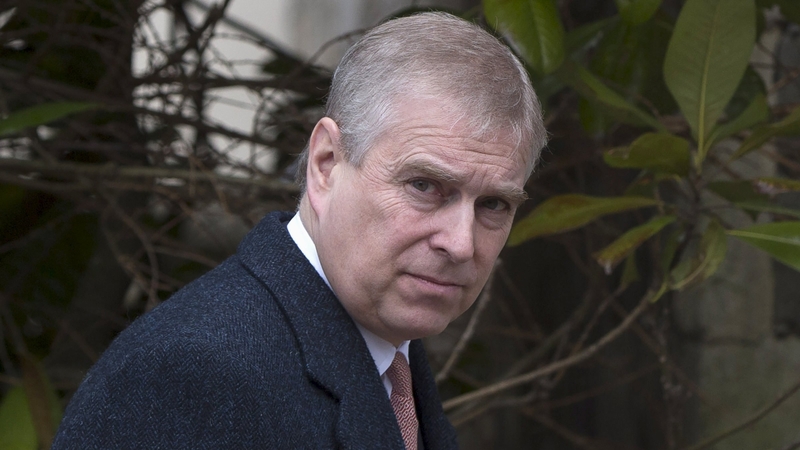 Prince Andrew, son of Queen Elizabeth II, has stepped back from royal duties (file pic)