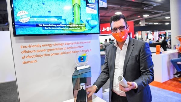 Frits Bliek, CEO of Dutch startup Ocean Grazer at CES 2022