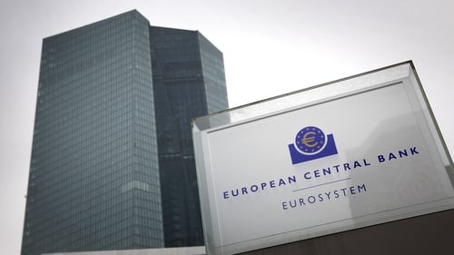 The ECB targets inflation at 2%.
