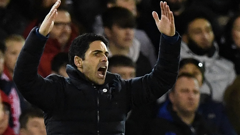 Mikel Arteta: "We needed more drive."