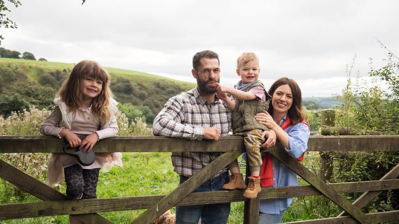 The family's countryside move has been captured as part of a new BBC One programme Kelvin's Big Farming Adventure, a six-part series that begins on 17 January