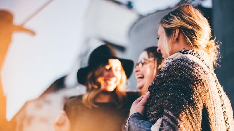 'We feel stronger mentally and physically when we believe we belong and are accepted as part of a family, friendship network, tribe or larger cultural group'. Photo: Priscilla Du Preez/ Unsplash
