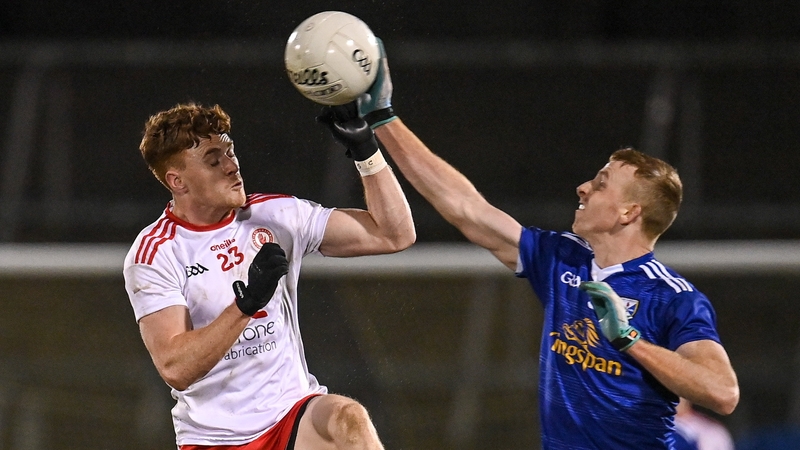 Conor Meyler in action against Jason McLoughlin