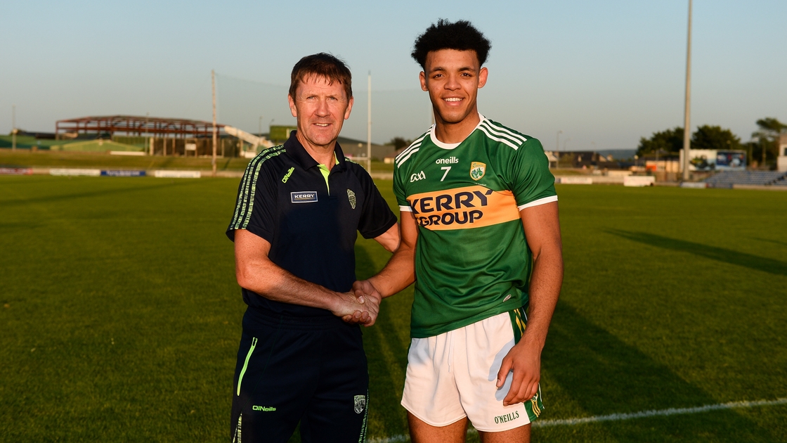 With Jack O'Connor during their time with the Kerry U-20s