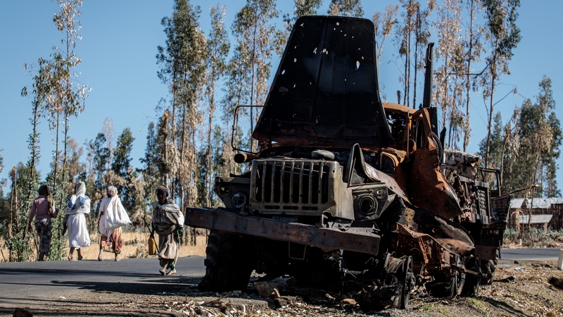 The UN has said its food distribution operations in the Tigray region are on the verge of grinding to a halt