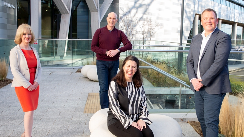 Lisa Corcoran, Head of SMB Business at Vodafone; Colin Creagh, Head of Business Development at Klarna Ireland; Emma Jones, Founder of Enterprise Nation and Peter Lougheed, SME Lead, Microsoft Ireland