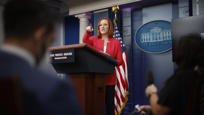 White House Press Secretary Jen Psaki