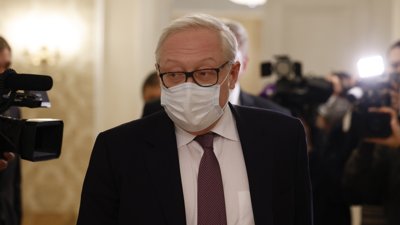 Russia's deputy foreign minister Sergei Ryabkov said Moscow saw no reason to hold a new round of security talks (file image)