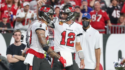 Tom Brady and the Tampa Bay Buccaneers face the Philadelphia Eagles at Raymond James Stadium on Sunday