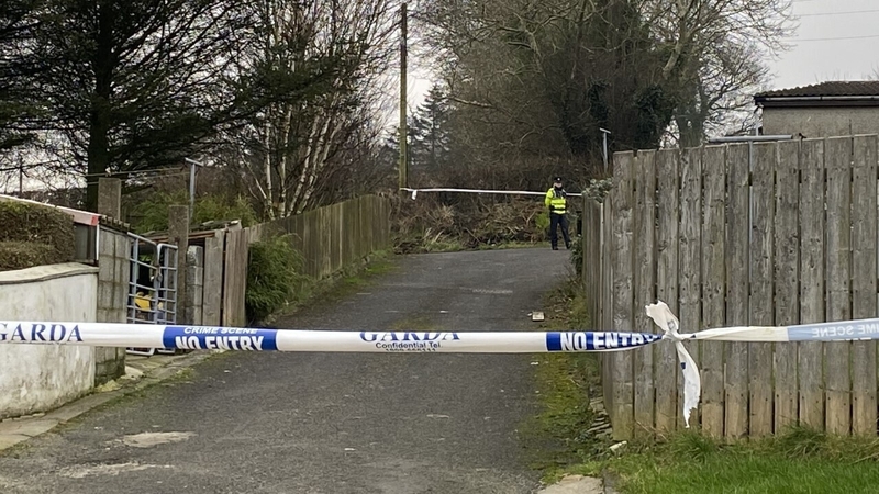 The laneway in Buncrana where the body of the man in his 50s was found