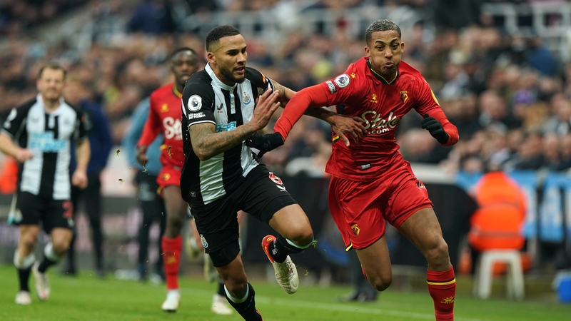 Joao Pedro struck two minutes from time for the visitors