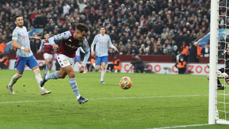 Philippe Coutinho scores the leveller for Aston Villa