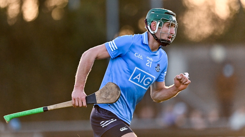 Chris Crummey after scoring Dublin's second goal
