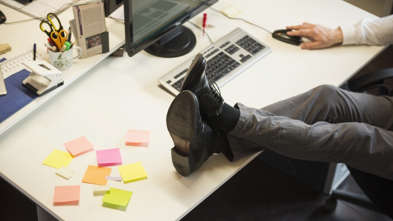 Every office usually has one at least one 'slacker'