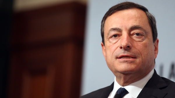Leaders will hear from Mario Draghi today (file pic)