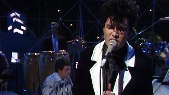Gavin Friday on 'Saturday Live' (1987)