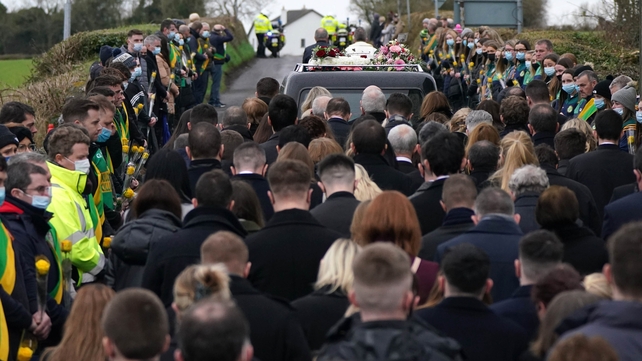 Mourners were told that the Murphy family and Ashling's boyfriend had been 'robbed of your most precious gift'