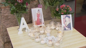 A minute of silence was held in some schools around the country at 11am as the funeral mass began