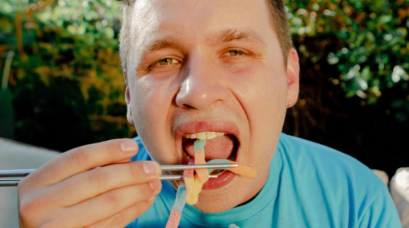 slimdan: "I don't take myself too seriously and want to focus on the artistry of making music". Photo credit: Ariana Dixon