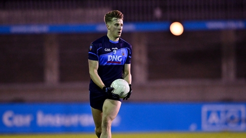 Pat Spillane Junior in action for his club