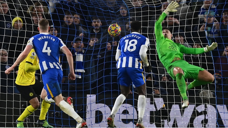 Adam Webster thunders a header home