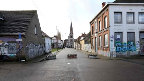 Police patrol regularly to prevent vandals and squatters moving in to Doel