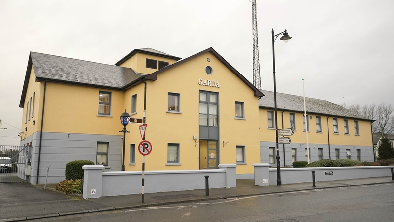 The man was taken to Tullamore Garda Station