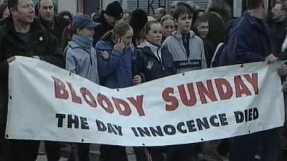 Bloody Sunday Remembrance March in Derry (2002)