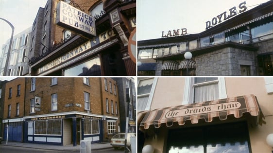 Sought after Dublin pubs in 1982.
