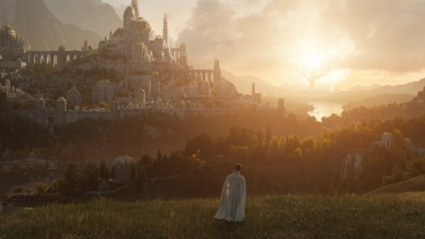 A scene from The Lord of the Rings: The Rings of Power. Credit: Amazon Studios