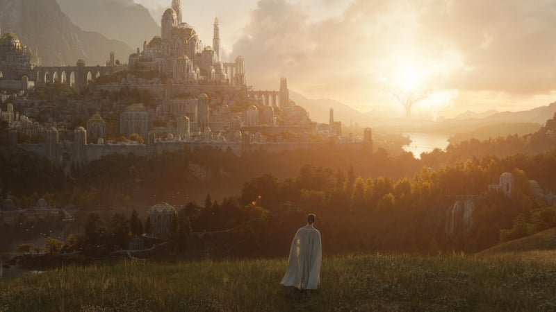 A scene from The Lord of the Rings: The Rings of Power. Credit: Amazon Studios