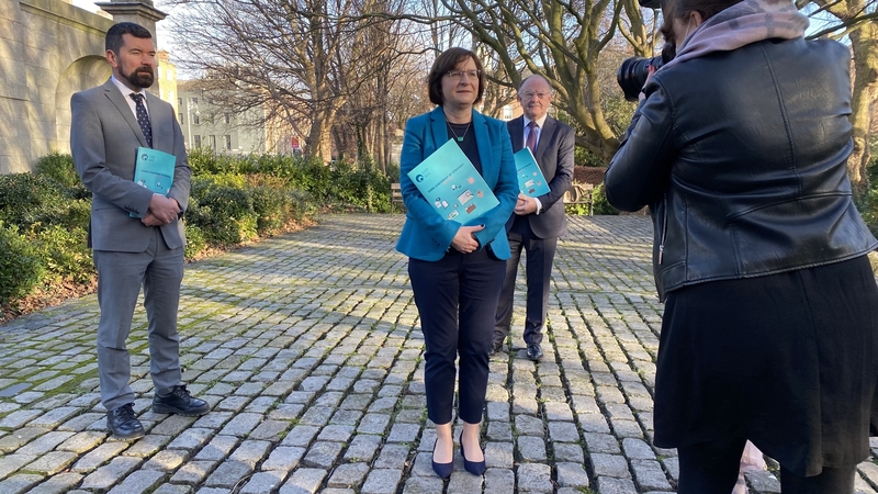 Chief Executive of the Charities Regulator Helen Martin at the launch this morning